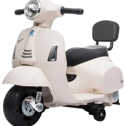 Wit 1,5-3 jaar Elektrische Vespa Scooter|Eco Toys Sale