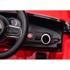 Wit Elektrische Fiat 500 Kinderauto|Eco Toys Online