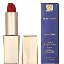 E.Lauder Pure Color Matte Refillable Lipstick 3.5 g|Estée Lauder Online