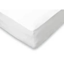 Elegance Hoeslaken Jersey Katoen Stretch 35cm Hoge Hoek - wit 80/90x190/200cm< Slapen