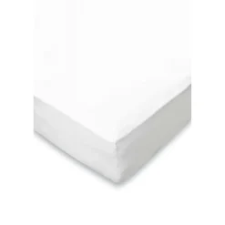 Elegance Hoeslaken Jersey Katoen Stretch 35cm Hoge Hoek - wit 140x210/220cm< Slapen