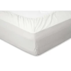 Hoeslaken Katoen Perkal 35cm Hoekhoogte - wit 180x210/220cm|Elegance Best