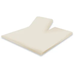 Splittopper Hoeslaken Perkal Katoen - ivoor 160x200cm|Elegance Hot