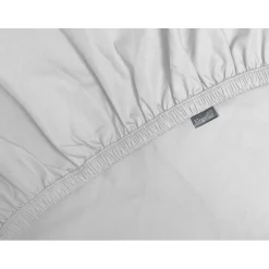 Elegance Splittopper Hoeslaken Perkal Katoen - licht grijs 180x210/220cm< Slapen