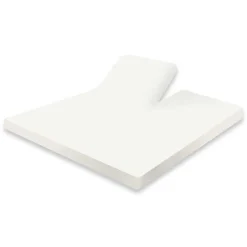 Splittopper Hoeslaken Jersey Katoen Stretch - ivoor 180x200cm|Elegance Online