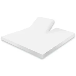 Splittopper Hoeslaken Jersey Katoen Stretch - wit 160x200cm|Elegance Discount