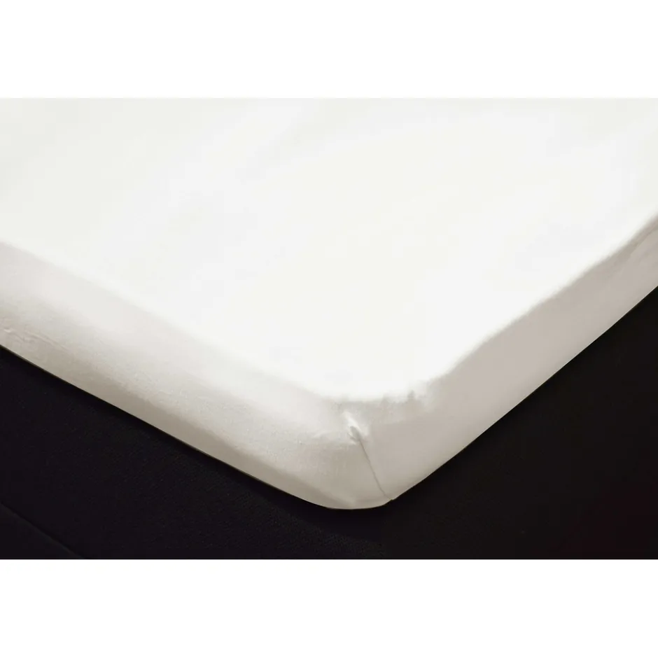 Topper Hoeslaken Jersey Katoen Stretch - ivoor 180x200cm|Elegance New