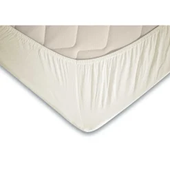 Topper Hoeslaken Jersey Katoen Stretch - ivoor 80/90x190/200cm|Elegance Best