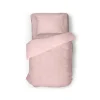 Eleganzzz Dekbedovertrek Teddy Rib Fleece - light pink 140x200/220cm| New