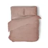 Eleganzzz Dekbedovertrek Teddy Pluche - light pink 240x200/220cm| New