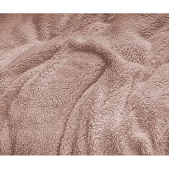 Eleganzzz Dekbedovertrek Teddy Pluche - light pink 200x200/220cm< Slapen