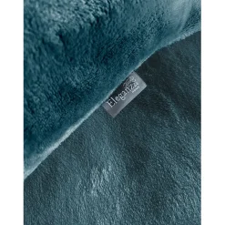 Eleganzzz Dekbedovertrek Flanel Fleece - steel blue 140x200/220cm| Clearance