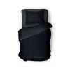 Eleganzzz Dekbedovertrek Teddy Rib Fleece - black 140x200/220cm< Slapen