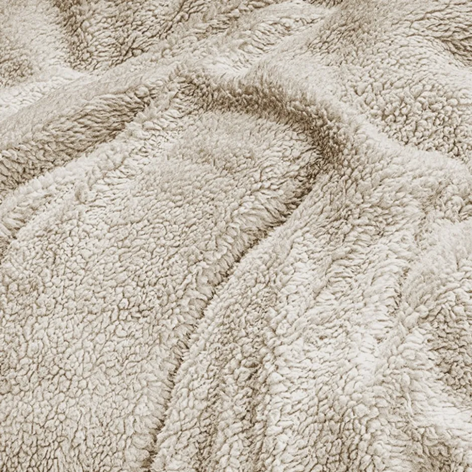 Eleganzzz Dekbedovertrek Teddy Pluche - off white 240x200/220cm| New