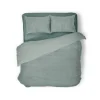 Eleganzzz Dekbedovertrek Teddy Pluche - jade 200x200/220cm| Best