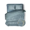 Eleganzzz Dekbedovertrek Marbel Foil Velvet - mineral 200x200/220cm< Slapen