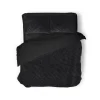 Eleganzzz Dekbedovertrek Jacquard Rabbit Fur - black 240x200/220cm| Online