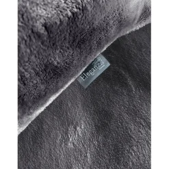 Eleganzzz Dekbedovertrek Flanel Fleece - dark grey 240x200/220cm| Sale