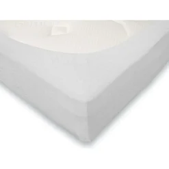 Eleganzzz Hoeslaken Flanel 35cm Hoekhoogte - wit 80x200cm< Slapen