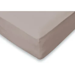 Eleganzzz Hoeslaken Flanel 35cm Hoekhoogte - taupe 90x200cm| New