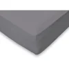 Eleganzzz Hoeslaken Flanel 35cm Hoekhoogte - antraciet 140x200cm< Slapen