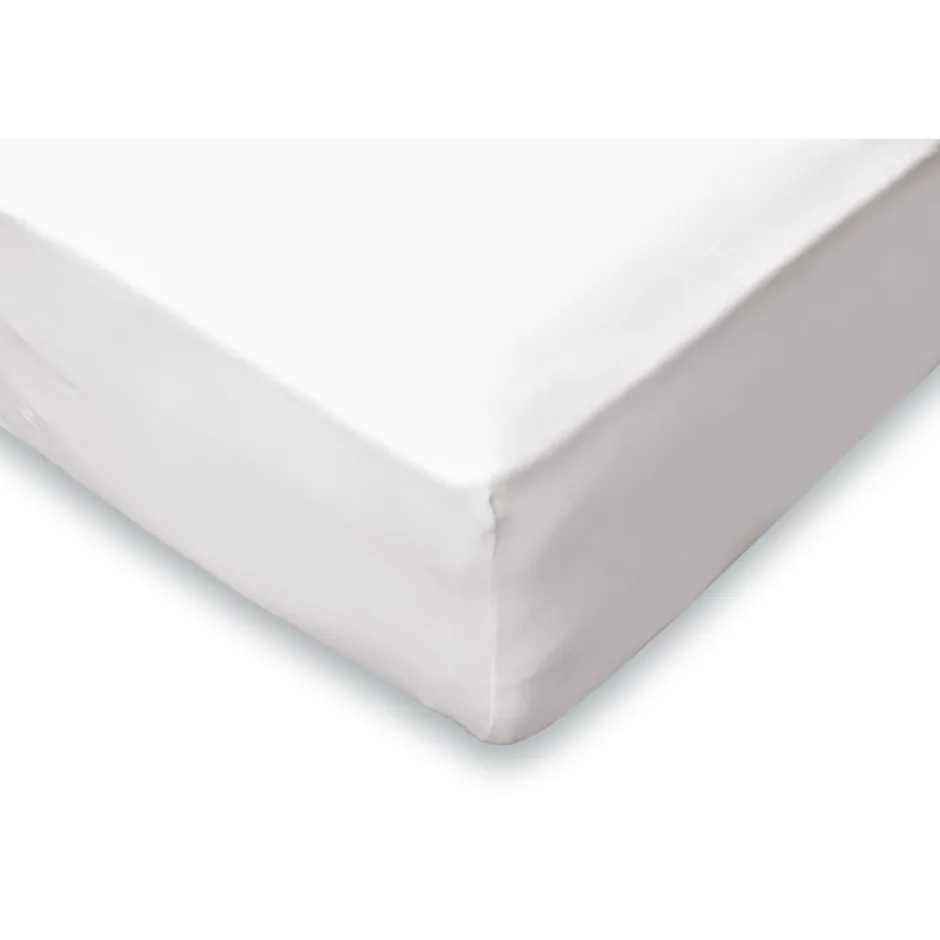 Eleganzzz Hoeslaken Flanel 35cm Hoekhoogte - wit 180x210/220cm| Best