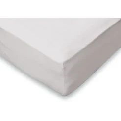 Eleganzzz Hoeslaken Flanel 35cm Hoekhoogte - licht grijs 180x210/220cm< Slapen