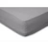 Eleganzzz Hoeslaken Jersey Katoen Stretch 35cm Hoge Hoek - licht grijs 120/130/140x200cm| Sale