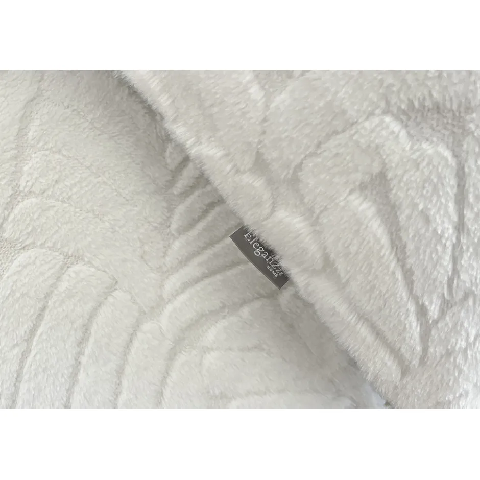 Eleganzzz Jacquard Rabbit Fur Sierkussens Hoofdkussen< Woonaccessoires