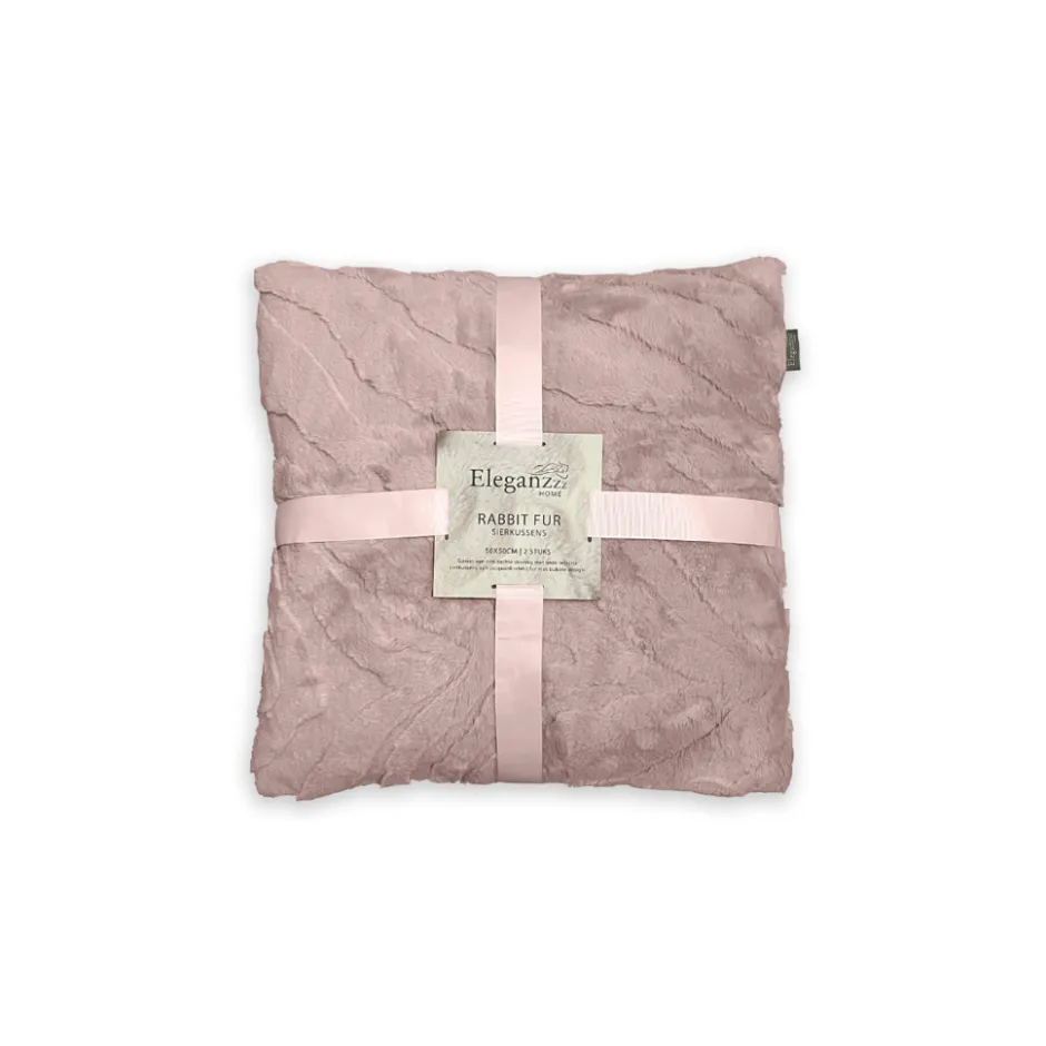 Eleganzzz Jacquard Rabbit Fur Sierkussens Hoofdkussen| Hot
