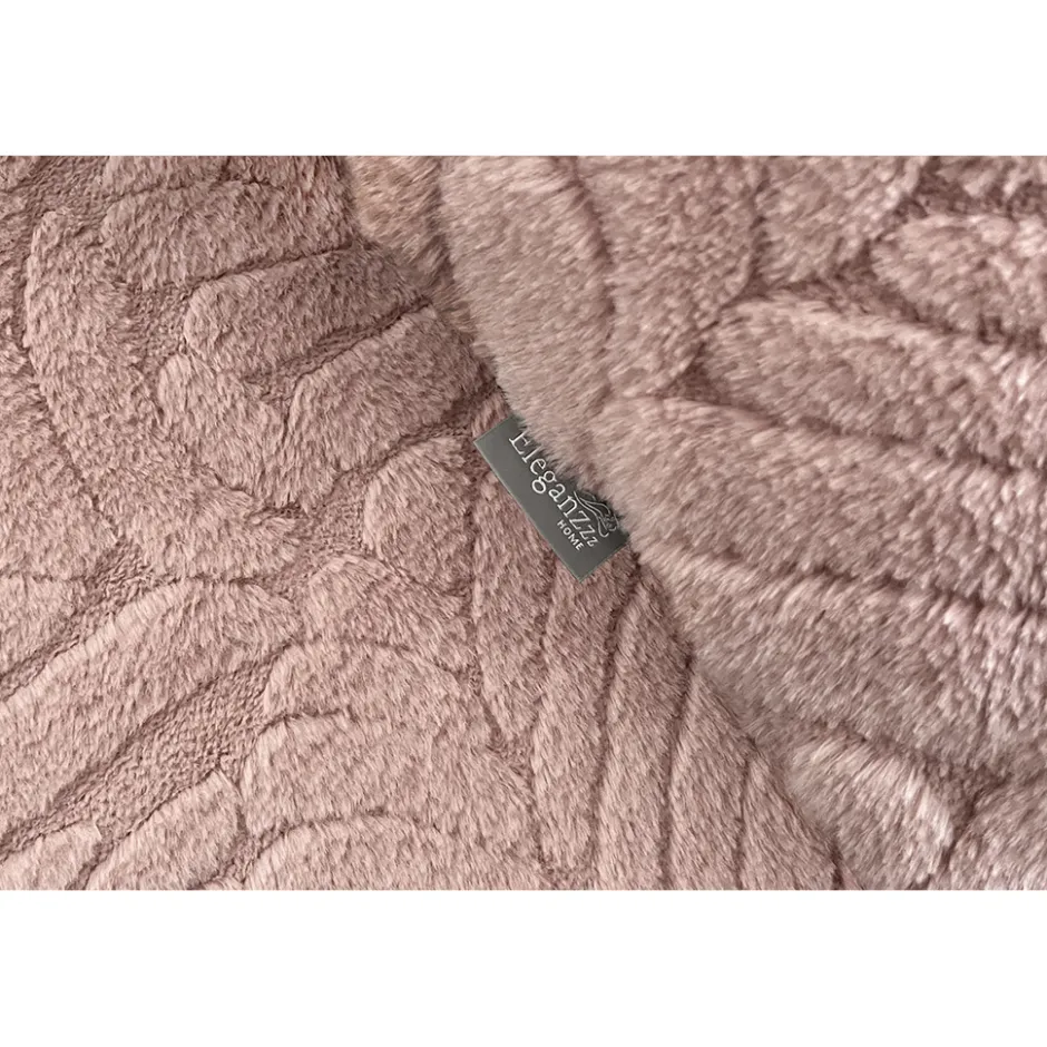 Eleganzzz Jacquard Rabbit Fur Sierkussens Hoofdkussen< Woonaccessoires