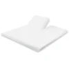Eleganzzz Splittopper Hoeslaken Perkal Katoen - wit 180x210/220cm| Hot
