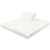 Eleganzzz Splittopper Hoeslaken Jersey Katoen Stretch - ivoor 180x200cm| New