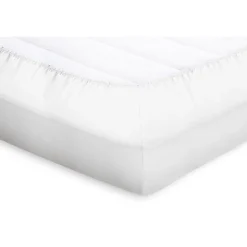 Eleganzzz Topper Hoeslaken Katoen Perkal - wit 140x200cm< Slapen