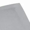 Eleganzzz Topper Hoeslaken Flanel - licht grijs 90x200cm| Best
