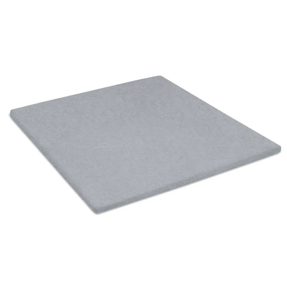 Eleganzzz Topper Hoeslaken Flanel - licht grijs 90x200cm| Best