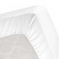 Eleganzzz Topper Hoeslaken Flanel - wit 90x200cm< Slapen