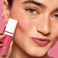 e.l.f. Camo Hot Pink Liquid Blush|ELF Hot
