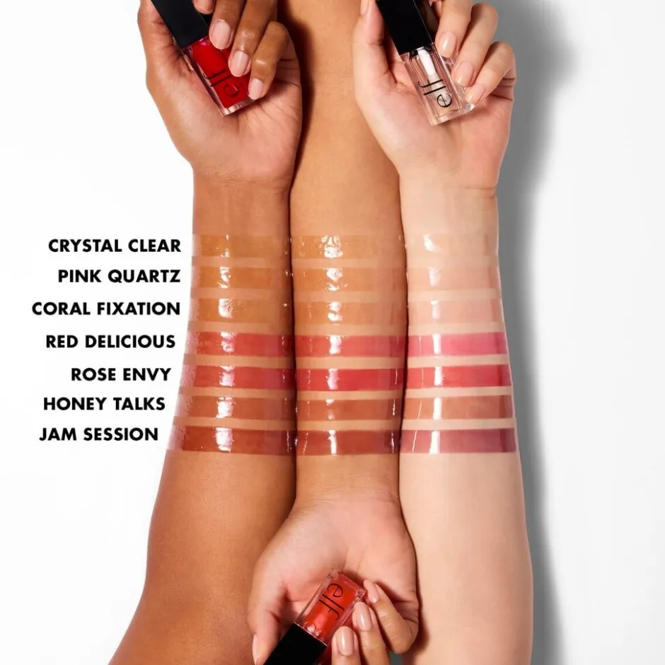 e.l.f. Glow Reviver Rose Envy Lip Oil|ELF Hot
