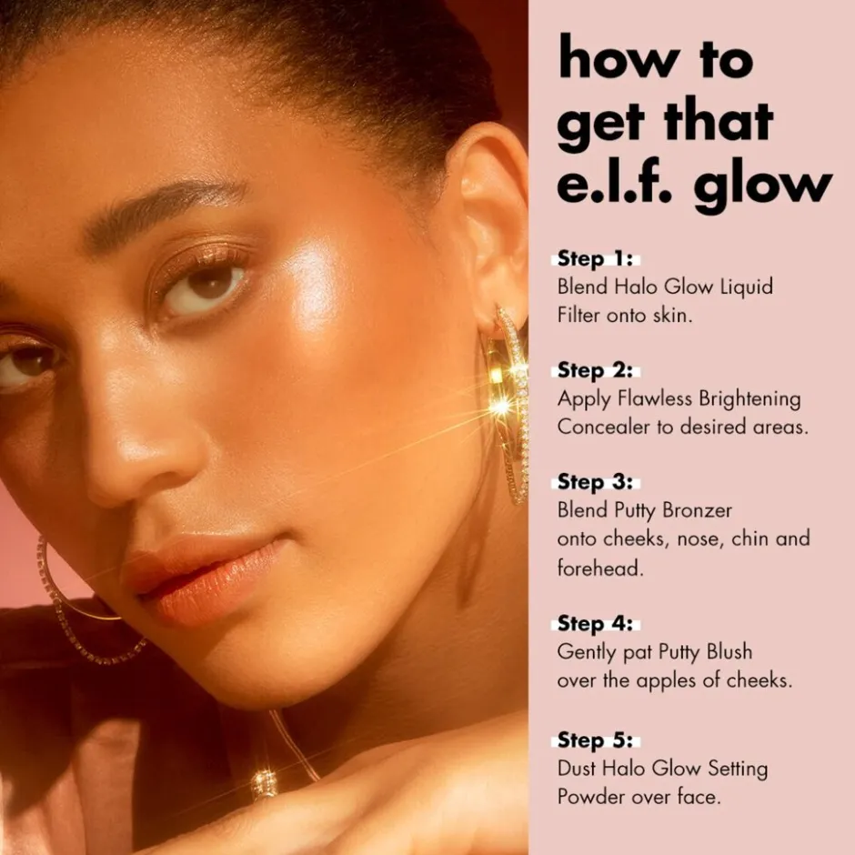 ELF e.l.f. Halo Glow 6.5 Deep Liquid Filter< Foundation
