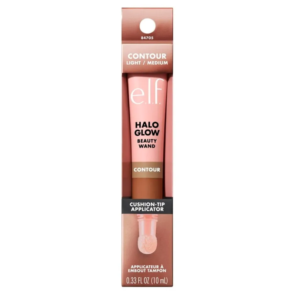 e.l.f. Halo Glow Contour Light/Medium Beauty Wand|ELF Best