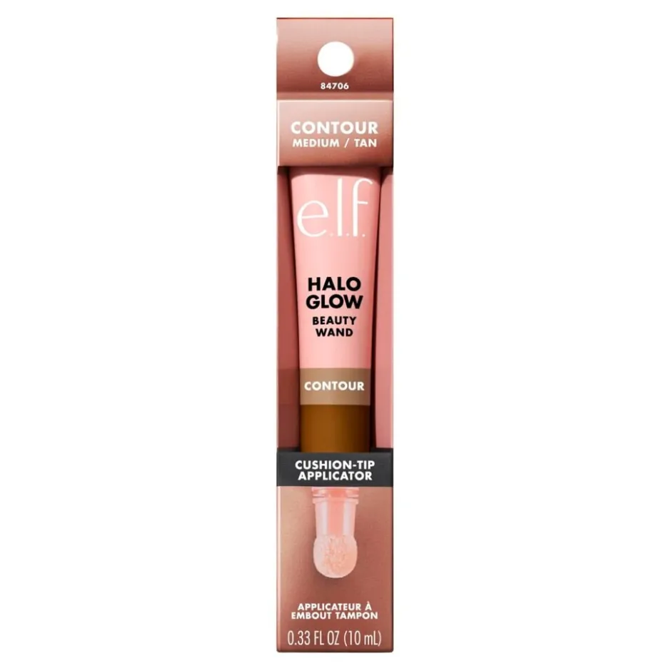 ELF e.l.f. Halo Glow Contour Medium/Tan Beauty Wand< Contour|Bronzer