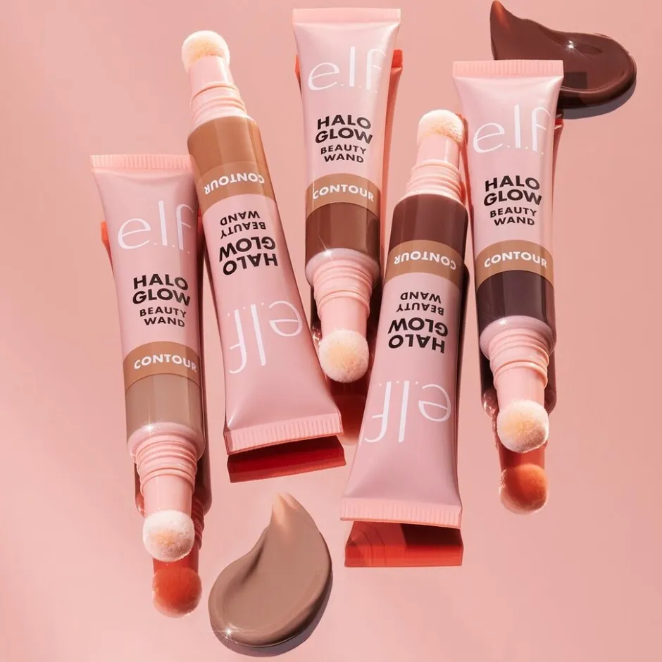 ELF e.l.f. Halo Glow Contour Medium/Tan Beauty Wand< Contour|Bronzer