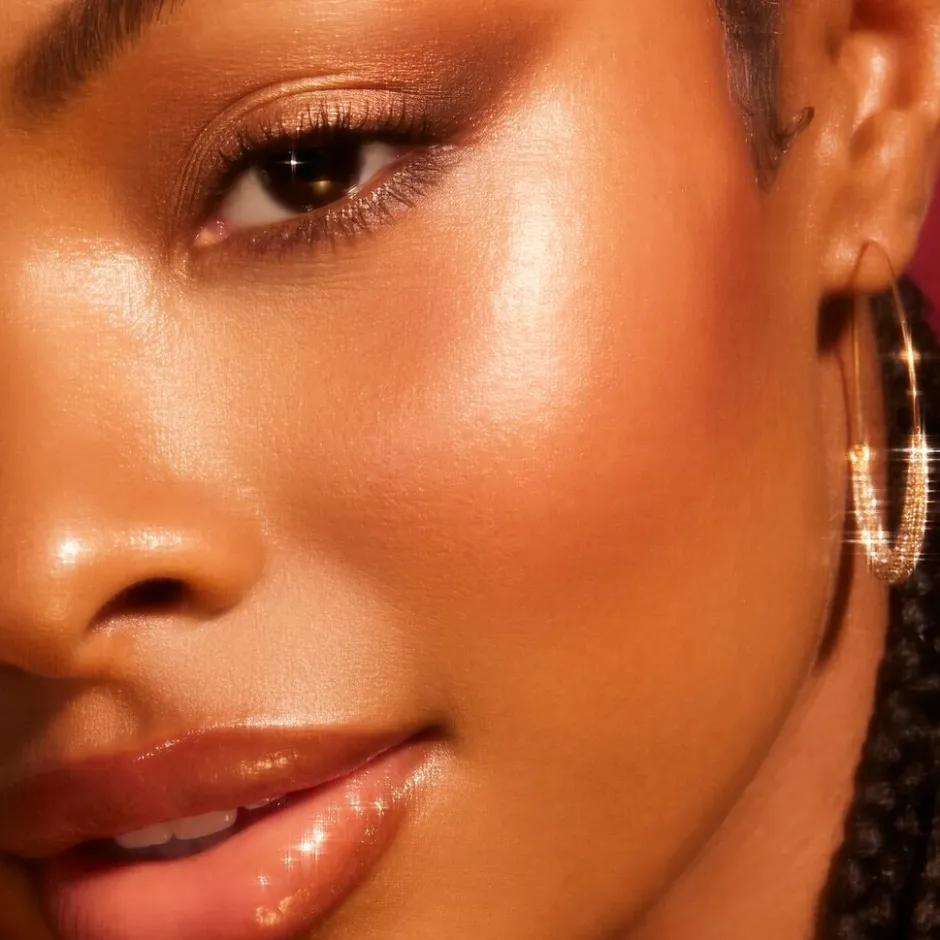 e.l.f. Halo Glow Highlight Champagne Campaign Beauty Wand|ELF Hot