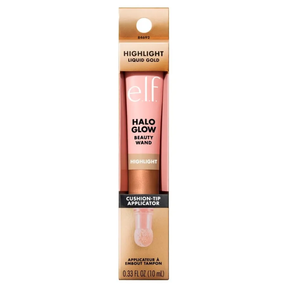 e.l.f. Halo Glow Highlight Liquid Gold Beauty Wand|ELF Online