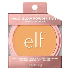 ELF e.l.f. Halo Glow Powder Filter Medium Neutral Pressed Powder< Highlighter|Gezichtspoeder