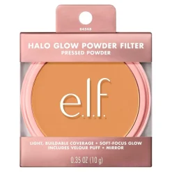 ELF e.l.f. Halo Glow Powder Filter Medium Warm Pressed Powder< Highlighter|Gezichtspoeder