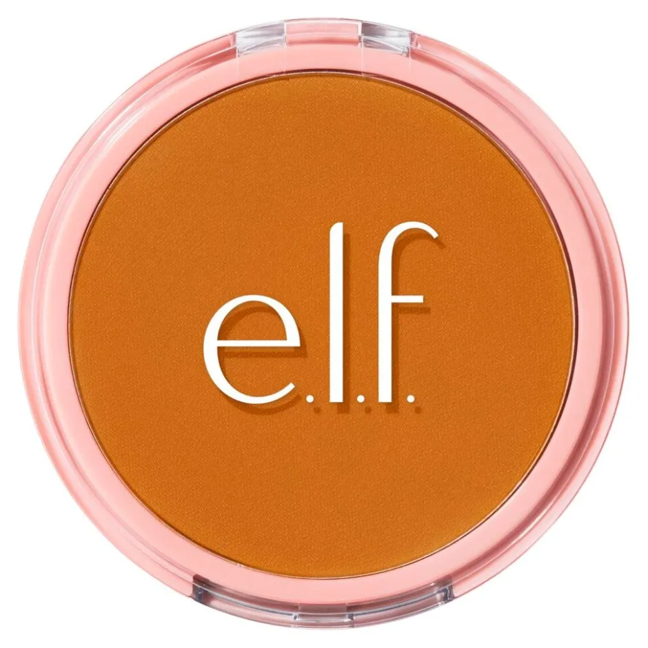 e.l.f. Halo Glow Powder Filter Deep Warm Pressed Powder|ELF Hot