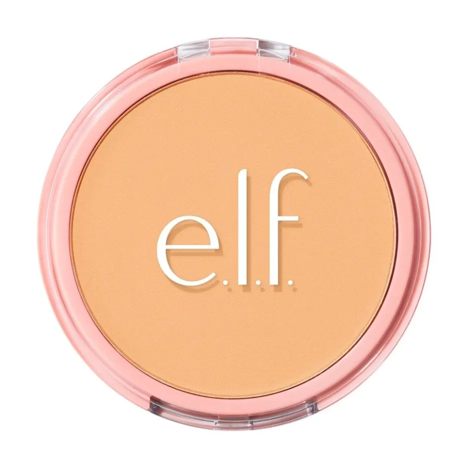 e.l.f. Halo Glow Powder Filter Light Warm Pressed Powder|ELF Outlet