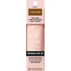 e.l.f. Halo Glow SPF50 14 Deep Warm Skin Tint|ELF Best